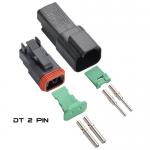 DT automotive connectors 2 3 4 6 8 12 way